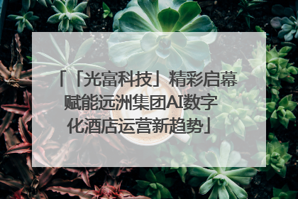 「光富科技」精彩启幕 赋能远洲集团AI数字化酒店运营新趋势