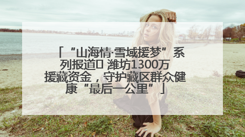 “山海情·雪域援梦”系列报道⑪ 潍坊1300万援藏资金，守护藏区群众健康“最后一公里”
