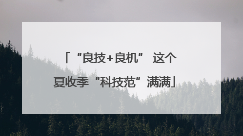 “良技+良机” 这个夏收季“科技范”满满