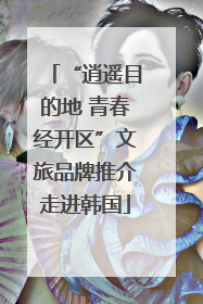 “逍遥目的地 青春经开区”文旅品牌推介走进韩国