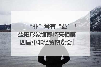 “非”常有“益”！益阳形象馆即将亮相第四届中非经贸博览会