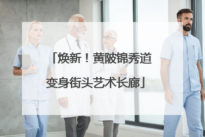 焕新！黄陂锦秀道变身街头艺术长廊