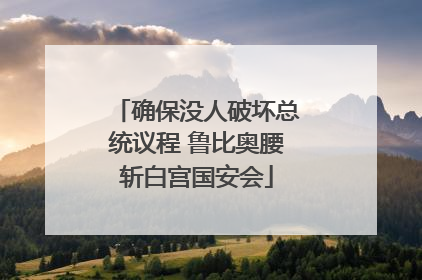 确保没人破坏总统议程 鲁比奥腰斩白宫国安会