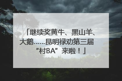 继续奖黄牛、黑山羊、大鹅……昆明禄劝第三届“村BA”来啦！