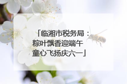临湘市税务局：粽叶飘香迎端午 童心飞扬庆六一
