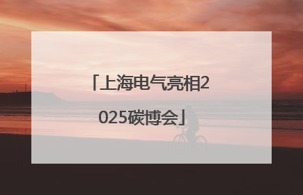 上海电气亮相2025碳博会
