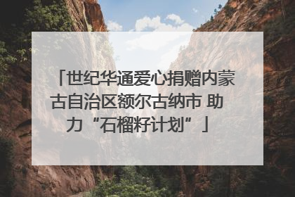 世纪华通爱心捐赠内蒙古自治区额尔古纳市 助力“石榴籽计划”