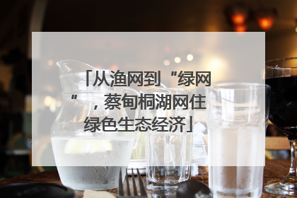 从渔网到“绿网”，蔡甸桐湖网住绿色生态经济