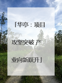 华亭：项目攻坚突破 产业向新跃升