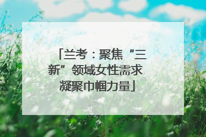 兰考：聚焦“三新”领域女性需求 凝聚巾帼力量