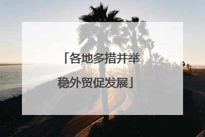 各地多措并举稳外贸促发展
