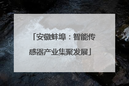 安徽蚌埠：智能传感器产业集聚发展