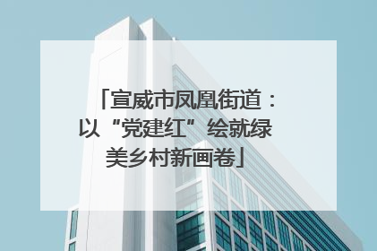 宣威市凤凰街道：以“党建红”绘就绿美乡村新画卷