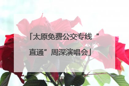 太原免费公交专线“直通”周深演唱会
