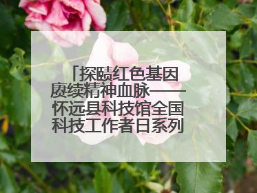探赜红色基因 赓续精神血脉——怀远县科技馆全国科技工作者日系列活动走进怀远县实验中学