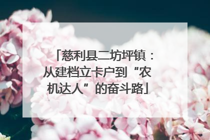 慈利县二坊坪镇：从建档立卡户到“农机达人”的奋斗路