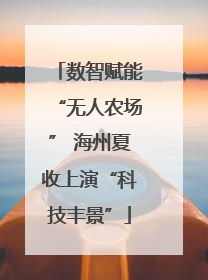 数智赋能“无人农场” 海州夏收上演“科技丰景”