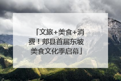 文旅+美食+消费！郏县首届东坡美食文化季启幕