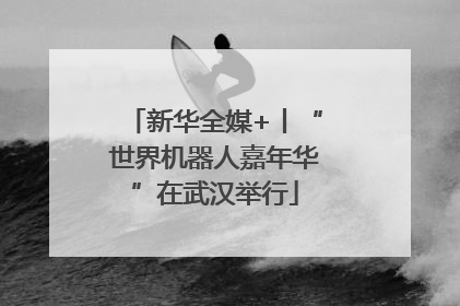 新华全媒+丨“世界机器人嘉年华”在武汉举行