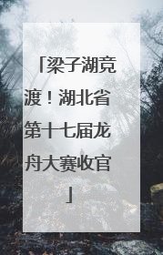 梁子湖竞渡！湖北省第十七届龙舟大赛收官