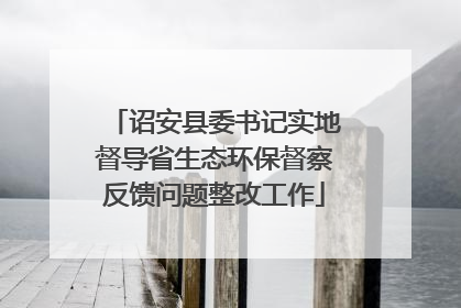 诏安县委书记实地督导省生态环保督察反馈问题整改工作