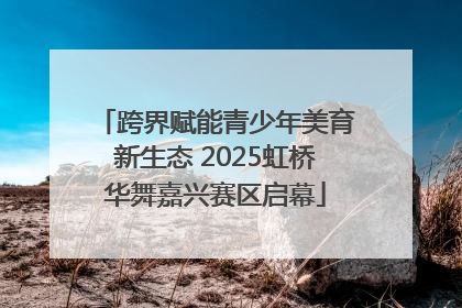 跨界赋能青少年美育新生态 2025虹桥华舞嘉兴赛区启幕