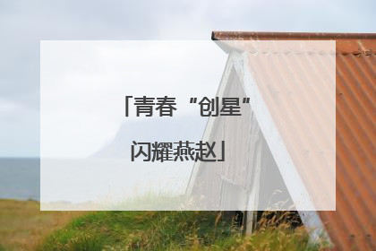青春“创星” 闪耀燕赵