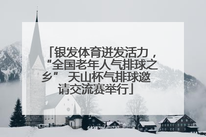 银发体育迸发活力，“全国老年人气排球之乡” 天山杯气排球邀请交流赛举行