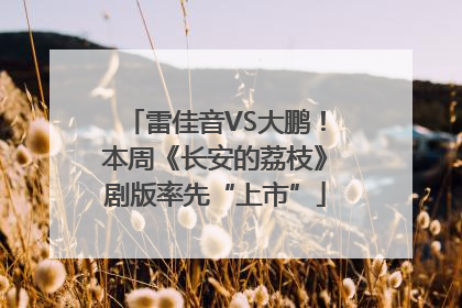 雷佳音VS大鹏！本周《长安的荔枝》剧版率先“上市”